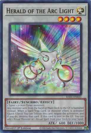 Herald of the Arc Light - RA01-EN031 - Ultra Rare - 1st Edition