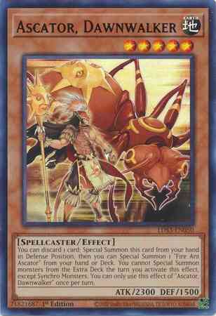 Ascator, Dawnwalker - Red - LDS3-EN050 - Ultra Rare - 1st Edition