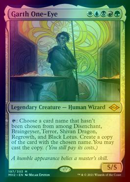 Garth One-Eye [197] [Modern Horizons 2] [Foil] – Face to Face Games