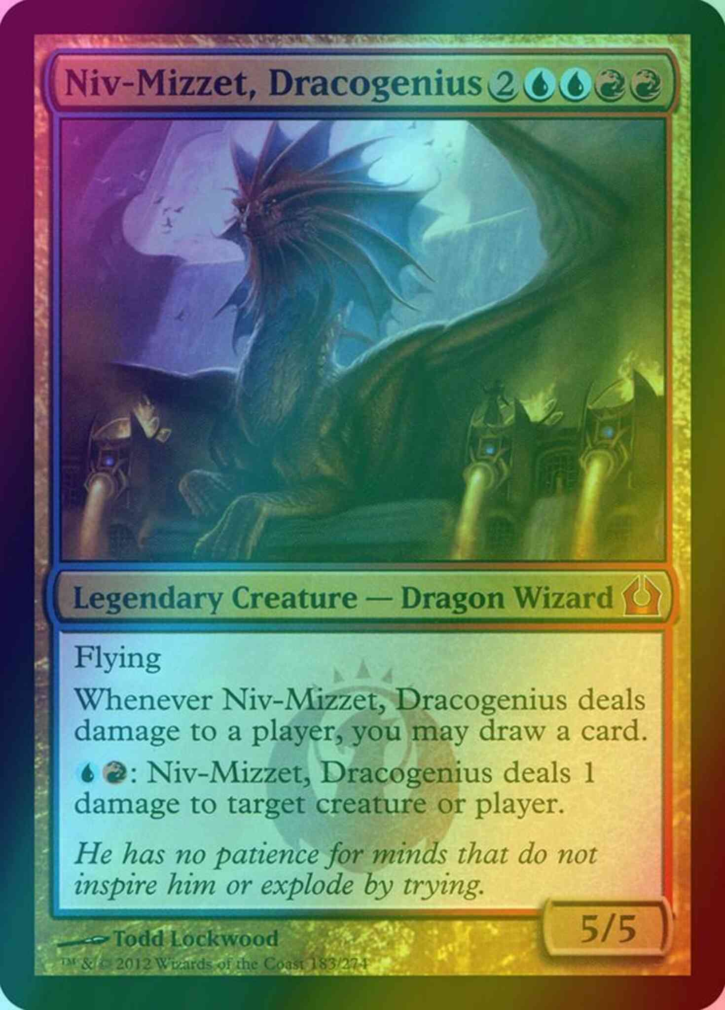 Niv-Mizzet, Dracogenius [183] [Return To Ravnica] [Foil] – Face to Face  Games