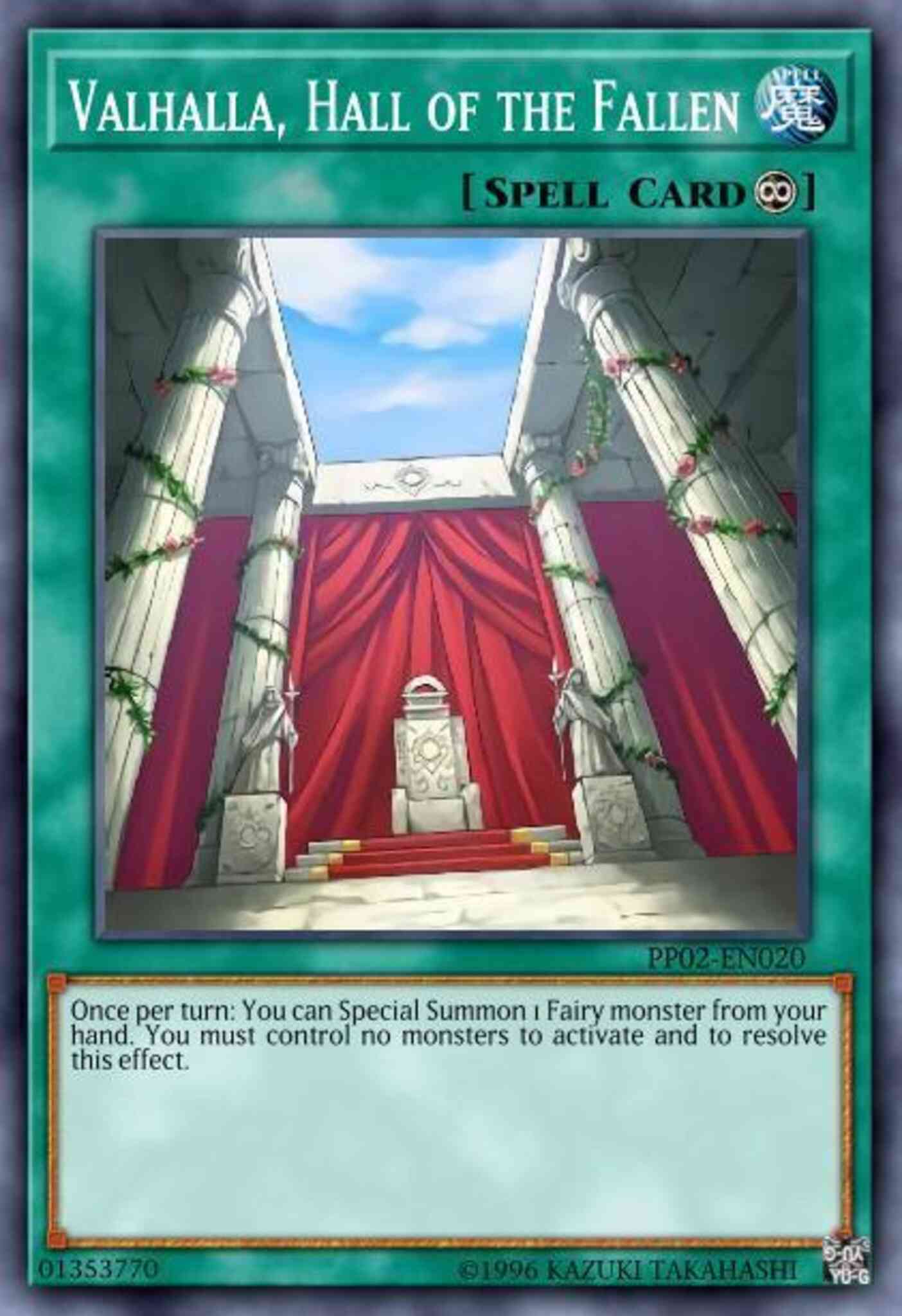 Valhalla, Hall of the Fallen - SBCB-EN141 - Secret Rare - 1st Edition
