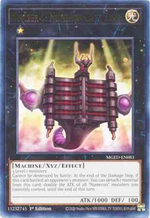 Number 1: Numeron Gate Ekam - MGED-EN083 - Rare - 1st Edition