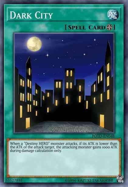 Dark City - LCGX-EN144 - Common - 1st Edition