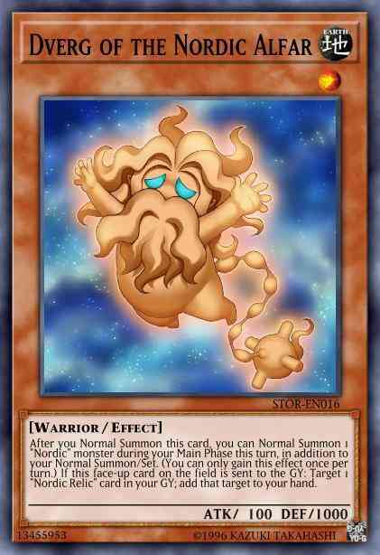 Dverg of the Nordic Alfar - STOR-EN016 - Rare - 1st Edition