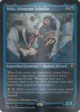 Volo, Itinerant Scholar