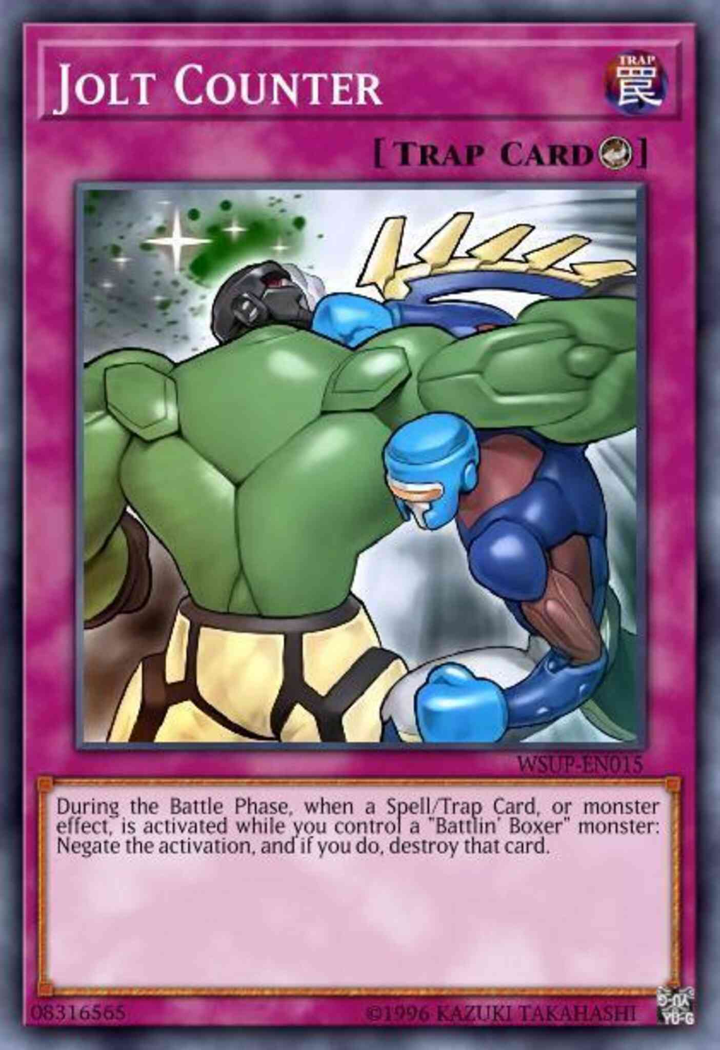Jolt Counter - WSUP-EN015 - Super Rare - 1st Edition