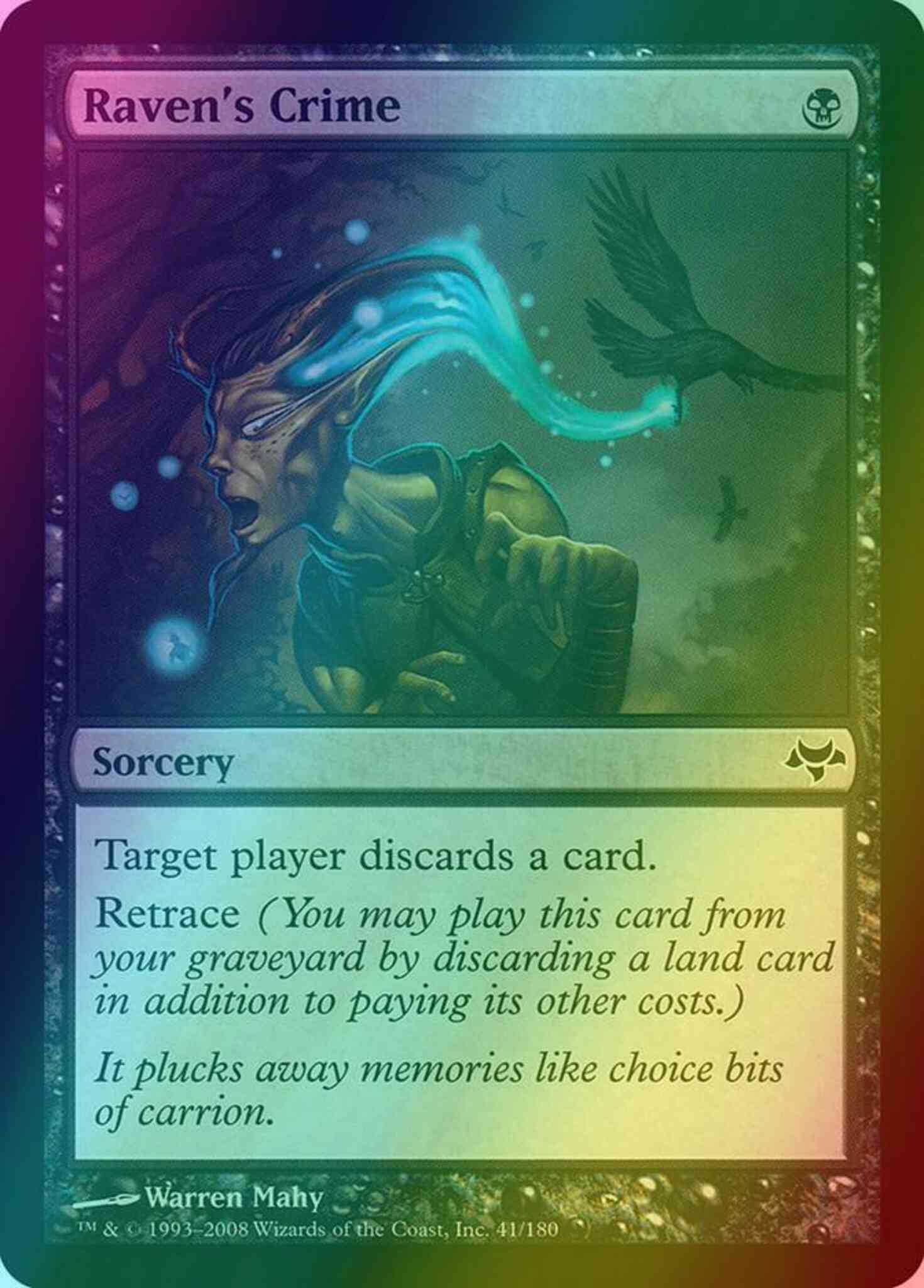 Raven's Crime [41] [Eventide] [Foil] – Face to Face Games