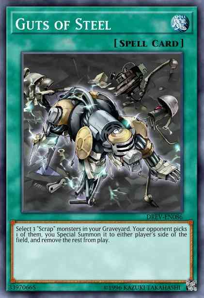 Guts of Steel - DREV-EN086 - Rare - 1st Edition