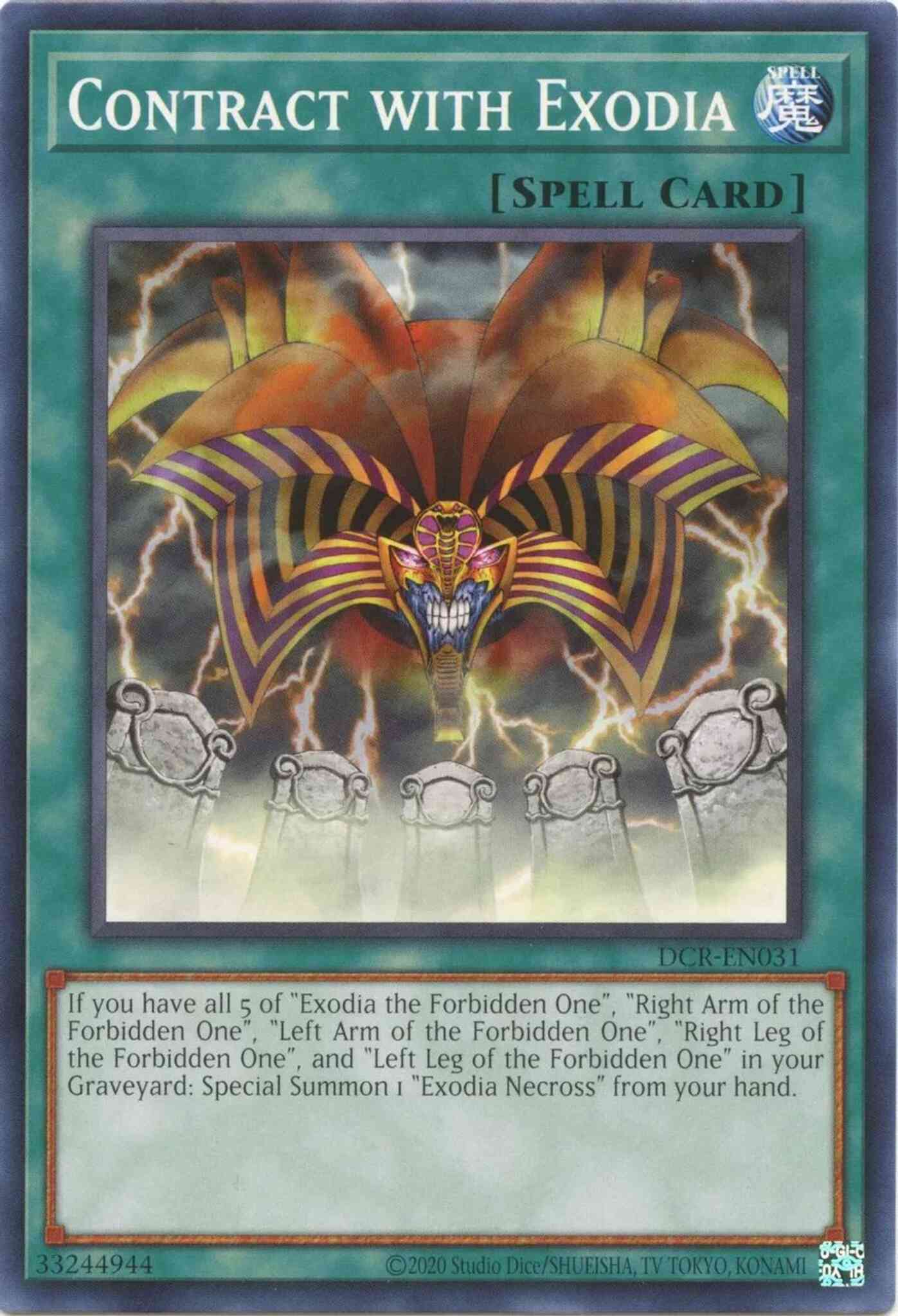 Contract with Exodia - 25th Anniversary - DCR-EN031 - Common - Unlimited