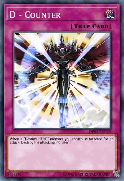 D - Counter - DP05-EN029 - Super Rare - 1st Edition