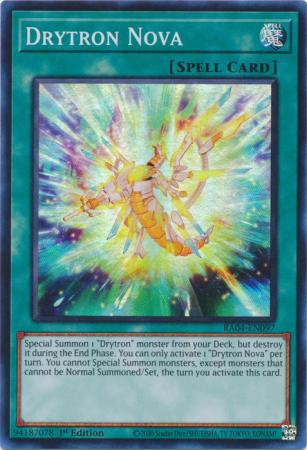 Drytron Nova - RA04-EN097 - Super Rare - 1st Edition