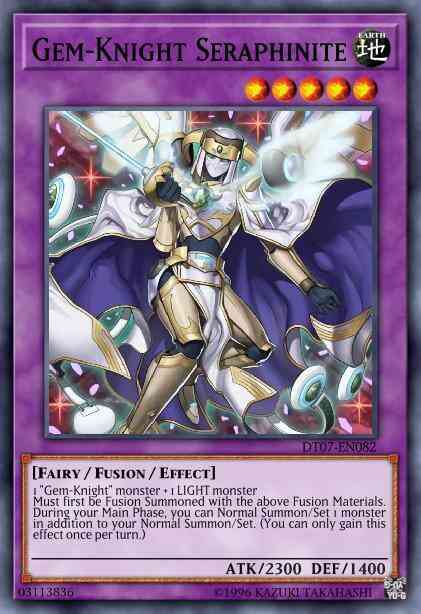 Gem-Knight Seraphinite - HA07-EN058 - Super Rare - 1st Edition