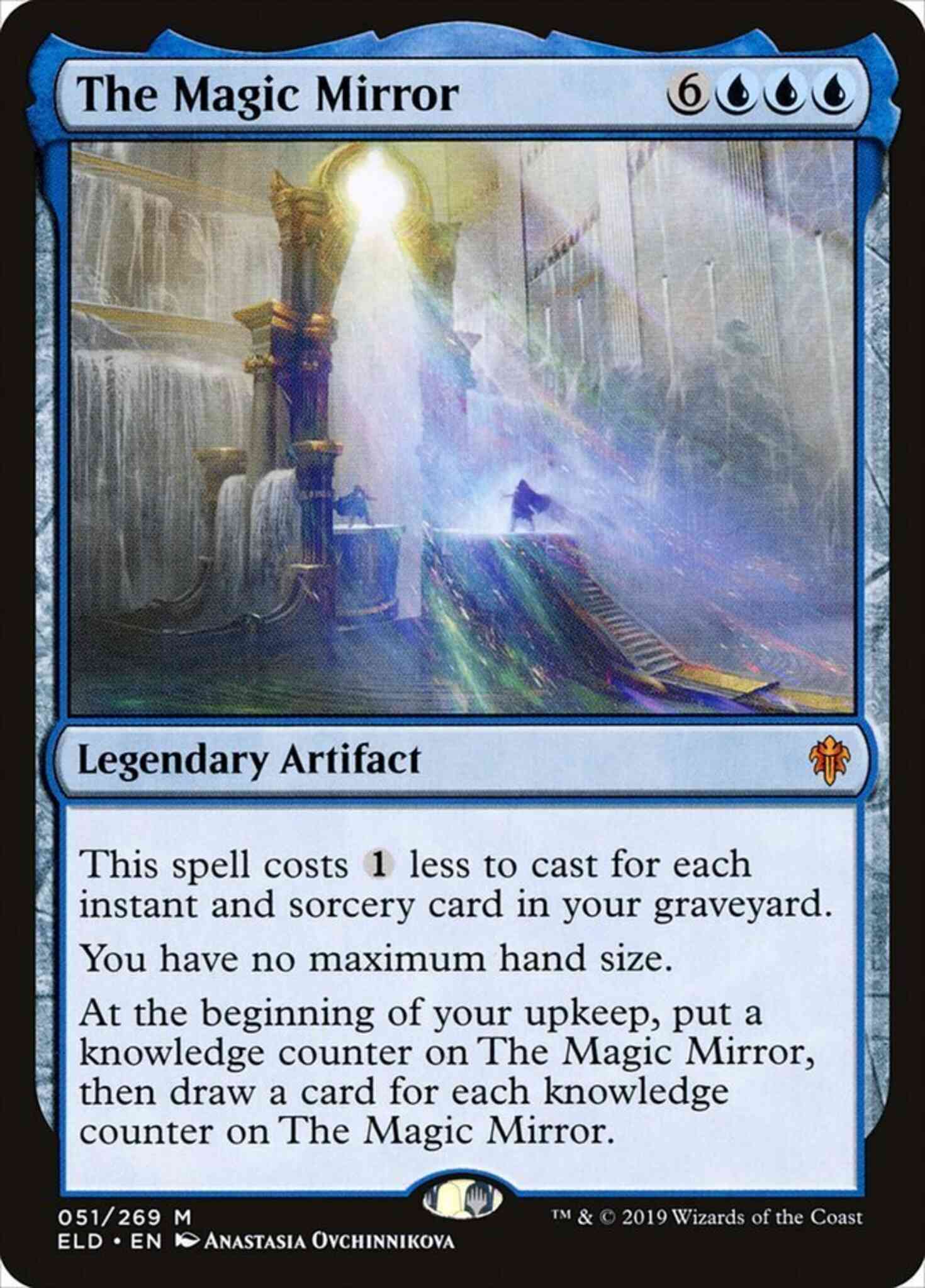 The Magic Mirror [51] [Throne of Eldraine] [Non-Foil] – Face to