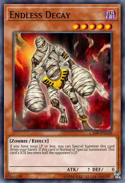 Endless Decay - CT09-EN020 - Super Rare - Limited