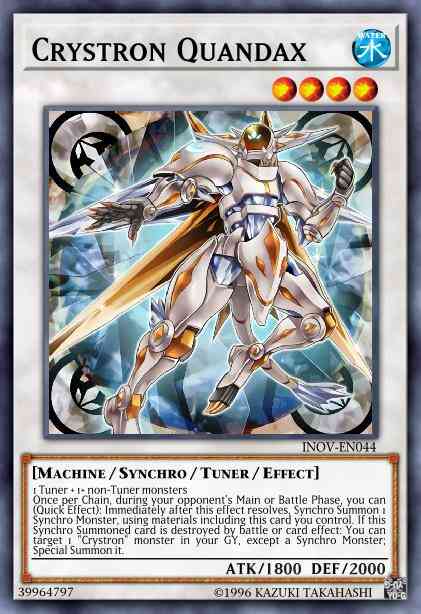 Crystron Quandax - INOV-EN044 - Ultra Rare - Unlimited