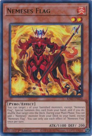 Nemeses Flag - RA03-EN024 - Ultra Rare - 1st Edition