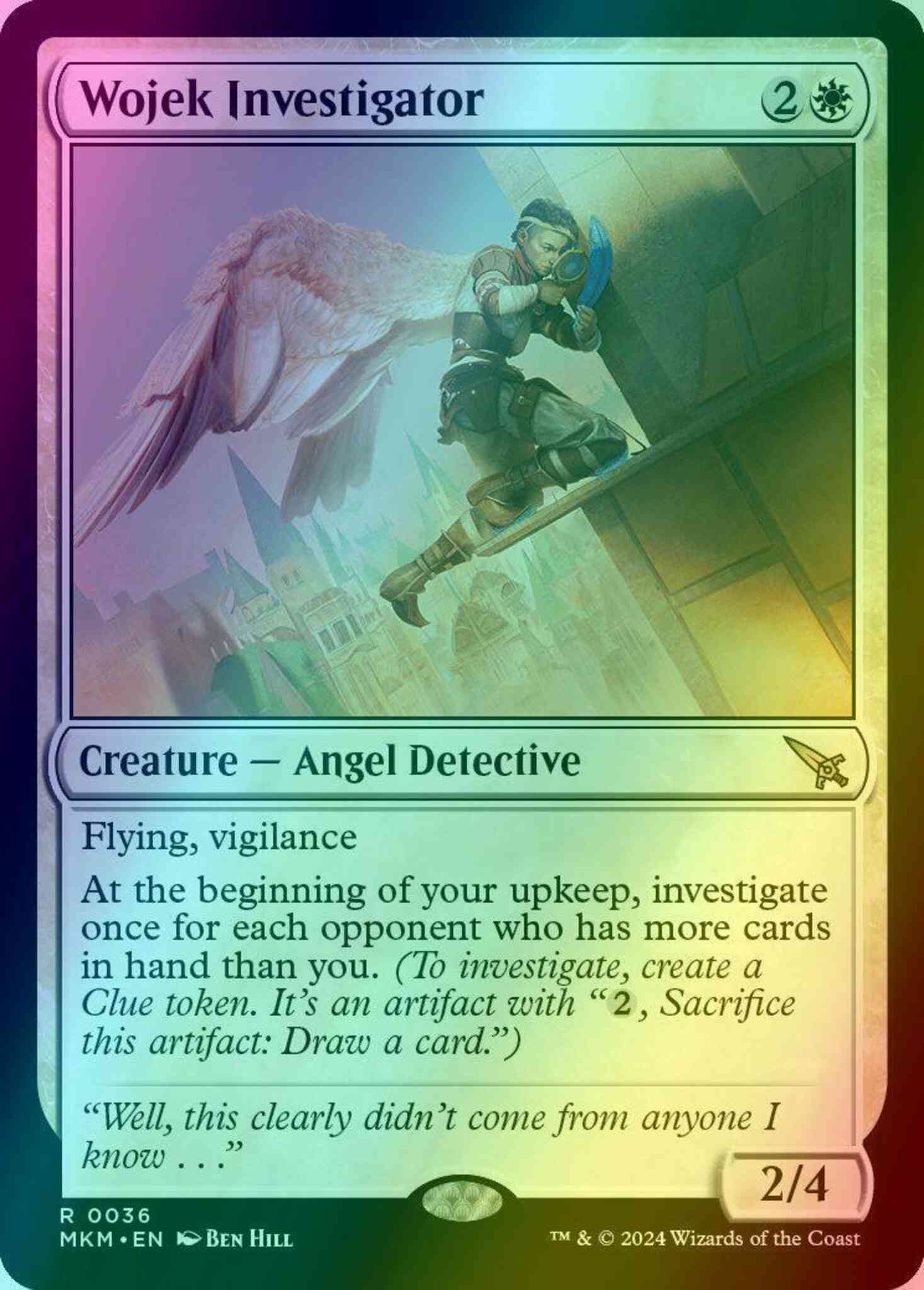 Wojek Investigator [36] [Murders at Karlov Manor] [Foil] – Face to Face  Games