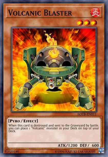 Volcanic Blaster - FOTB-EN011 - Common - Unlimited