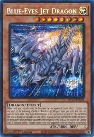 Blue-Eyes Jet Dragon - MP23-EN004 - Prismatic Secret Rare - 1st Edition