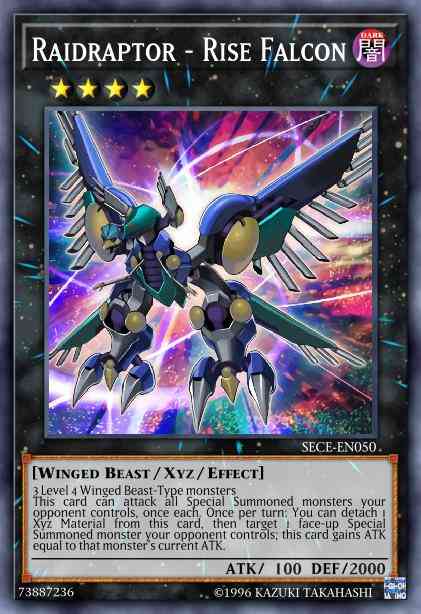 Raidraptor - Rise Falcon - SECE-EN050 - Common - 1st Edition