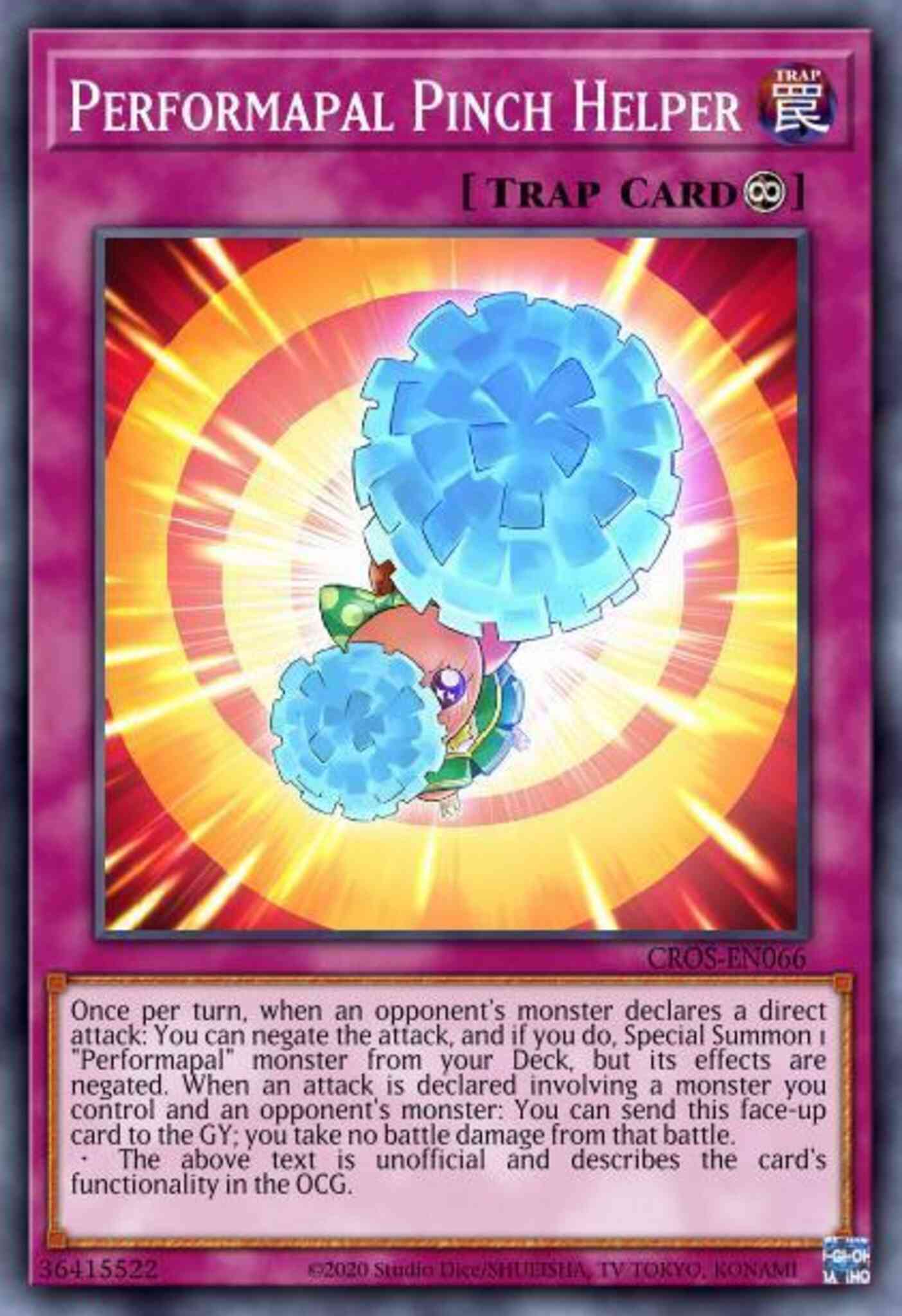 Performapal Pinch Helper - YS16-EN032 - Common - 1st Edition