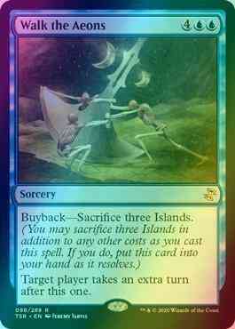 Walk the Aeons [98] [Time Spiral Remastered] [Foil] – Face to Face Games