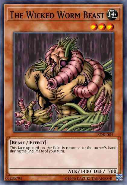 The Wicked Worm Beast - DB2-EN090 - Common - Unlimited