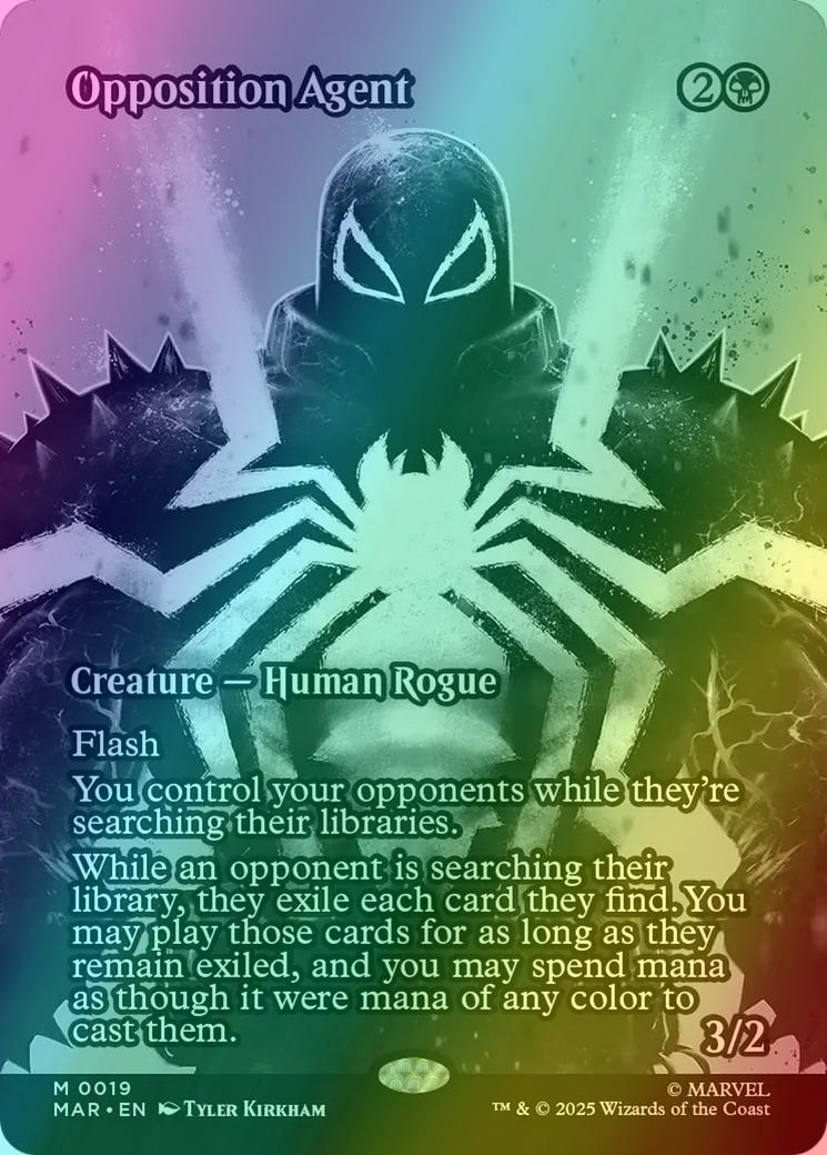 Opposition Agent [19] [Borderless] [Source Material] [Marvel