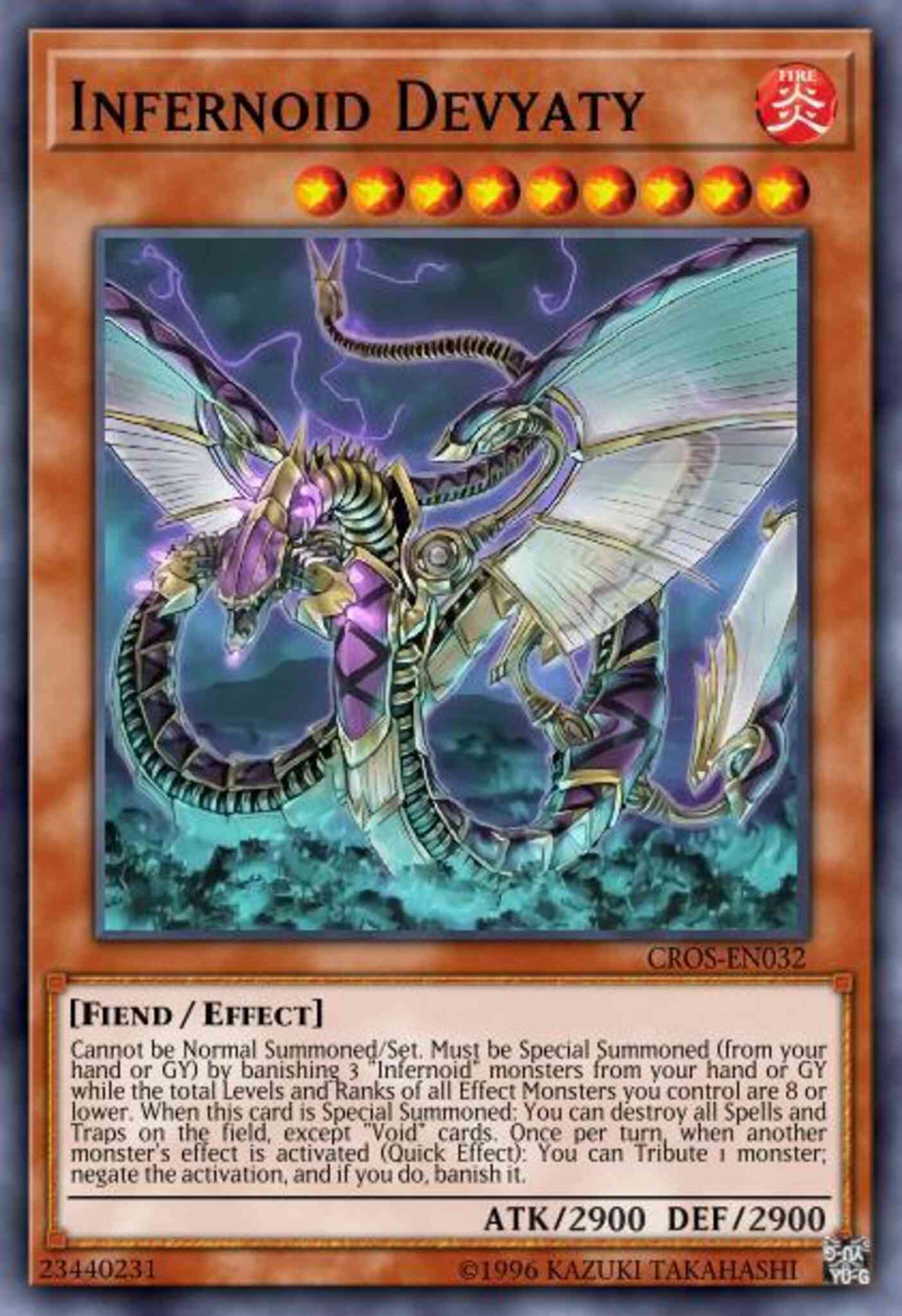 Infernoid Devyaty - CROS-EN032 - Ultra Rare - Unlimited