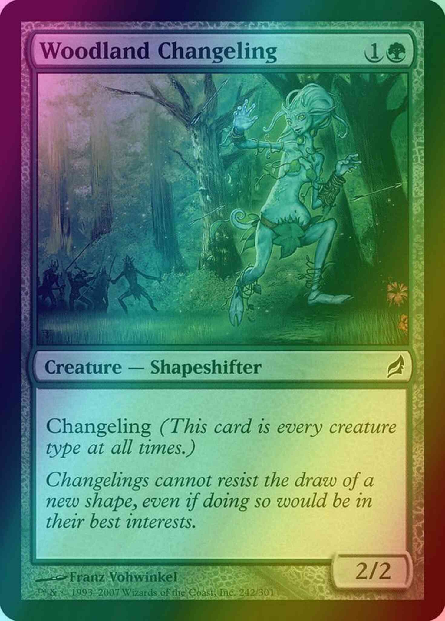 Woodland Changeling [242] [Lorwyn] [Foil] – Face to Face Games
