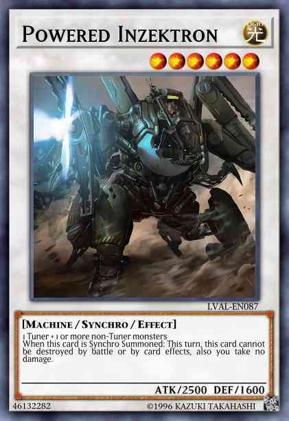 Powered Inzektron - LVAL-EN087 - Super Rare - 1st Edition