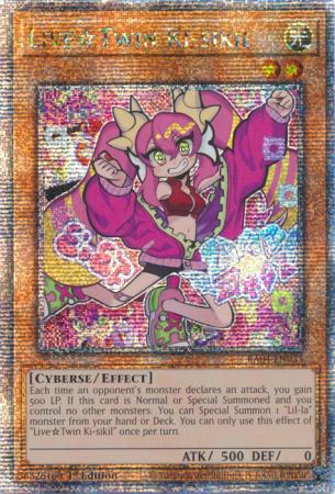 Live☆Twin Ki-sikil - RA04-EN035 - Quarter Century Secret Rare - 1st Edition