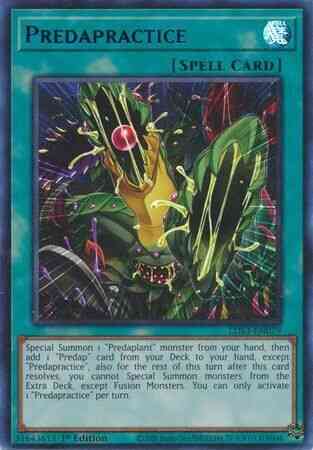 Predapractice - Blue - LDS3-EN079 - Ultra Rare - 1st Edition