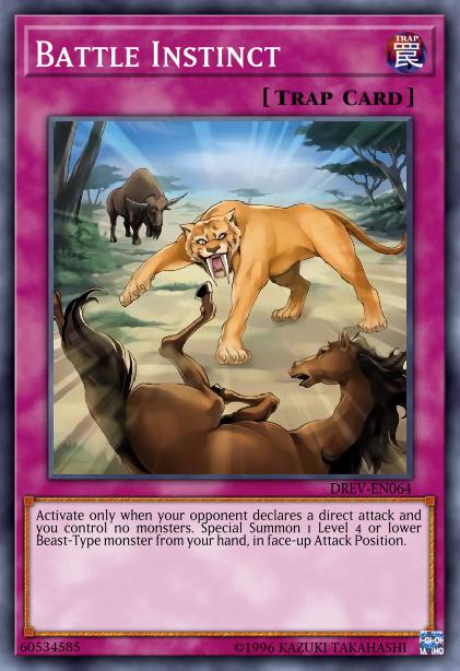 Battle Instinct - DREV-EN064 - Common - Unlimited