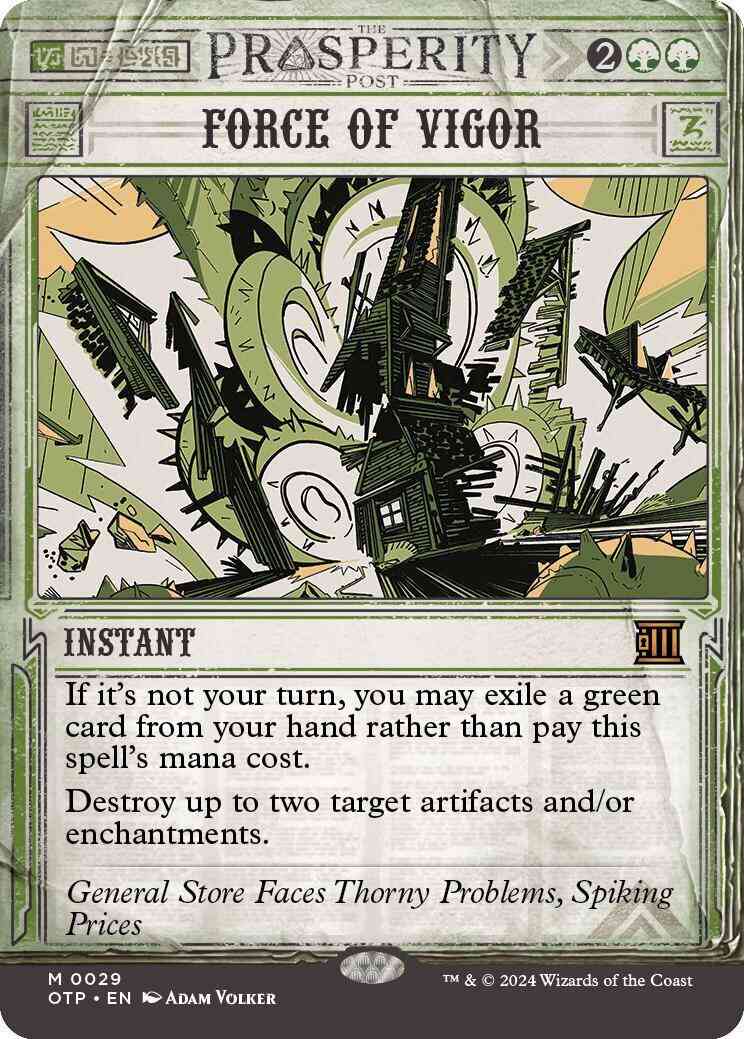Force of Vigor [29] [Breaking News Showcase] [Breaking News] [Non