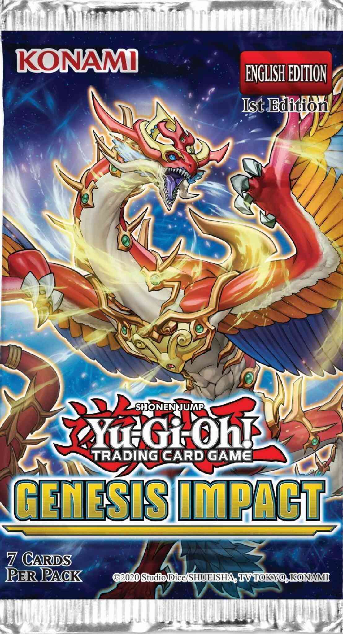 genesis impact 1st edition booster box Pack – Face to Face Games Pack Options::Ho-oh (Light) Genesis Impact B&W YuGiOh Gandora Dragon of