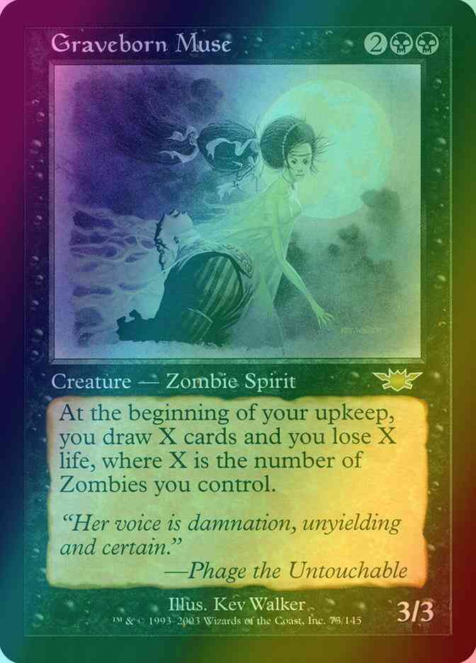 Graveborn Muse [73] [Legions] [Foil] – Face to Face Games