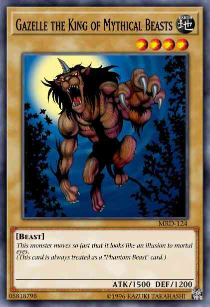 Gazelle the King of Mythical Beasts - LCYW-EN011 - Ultra Rare - Unlimited