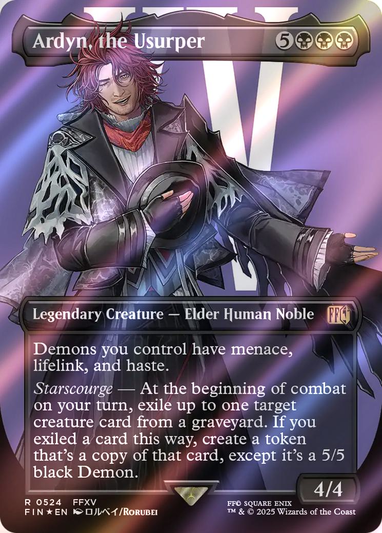 Ardyn, the Usurper [524] [Borderless] [Character] [FINAL FANTASY] [Surge  Foil] – Face to Face Games