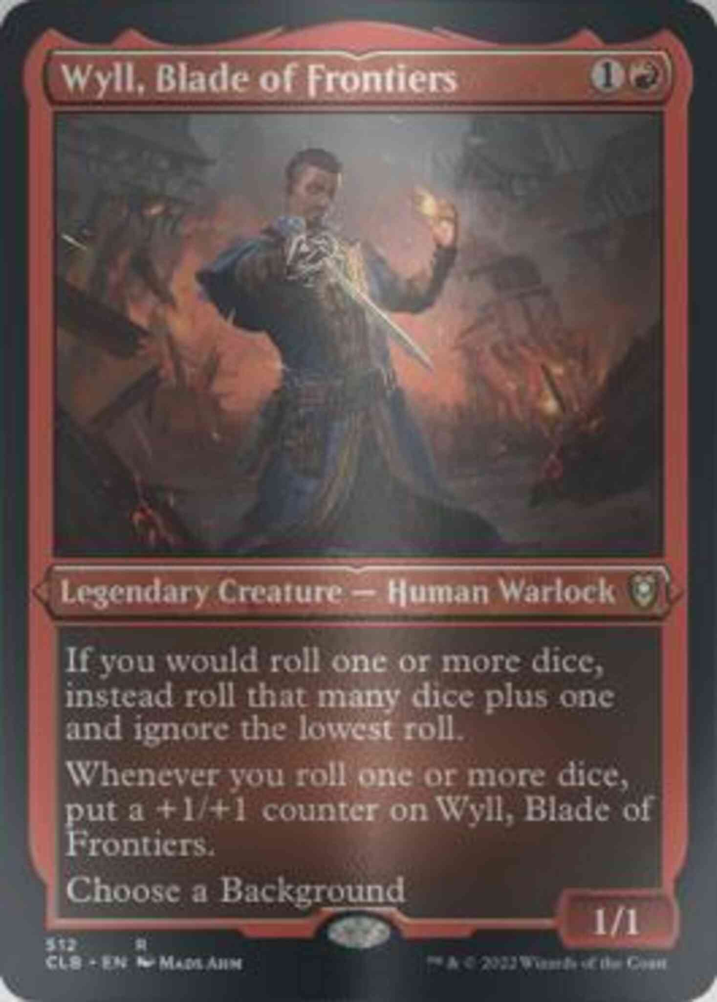 Wyll, Blade of Frontiers [512] [Commander Legends: Battle for Baldur's  Gate] [Etched Foil] – Face to Face Games