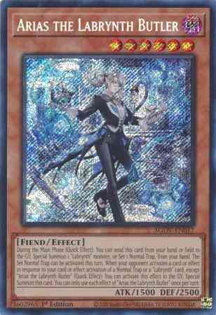 Arias the Labrynth Butler - AGOV-EN017 - Secret Rare - 1st Edition