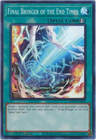 Final Bringer of the End Times - ROTA-EN064 - Super Rare - 1st Edition