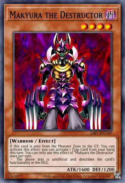 Makyura the Destructor - BP01-EN180 - Starfoil Rare - Unlimited