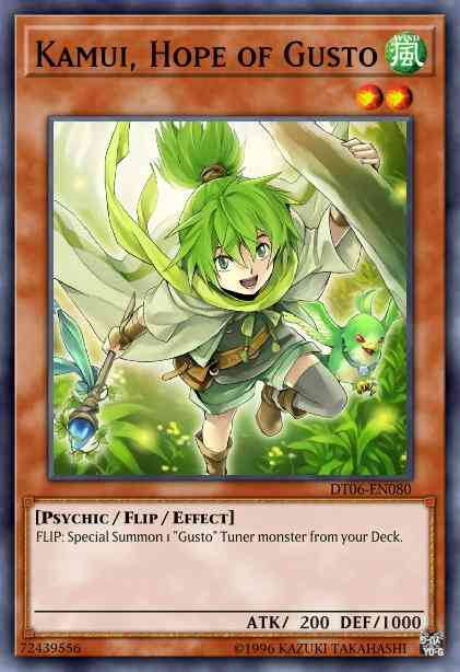 Kamui, Hope of Gusto - DT06-EN080 - Duel Terminal Normal Parallel Rare - Duel Terminal