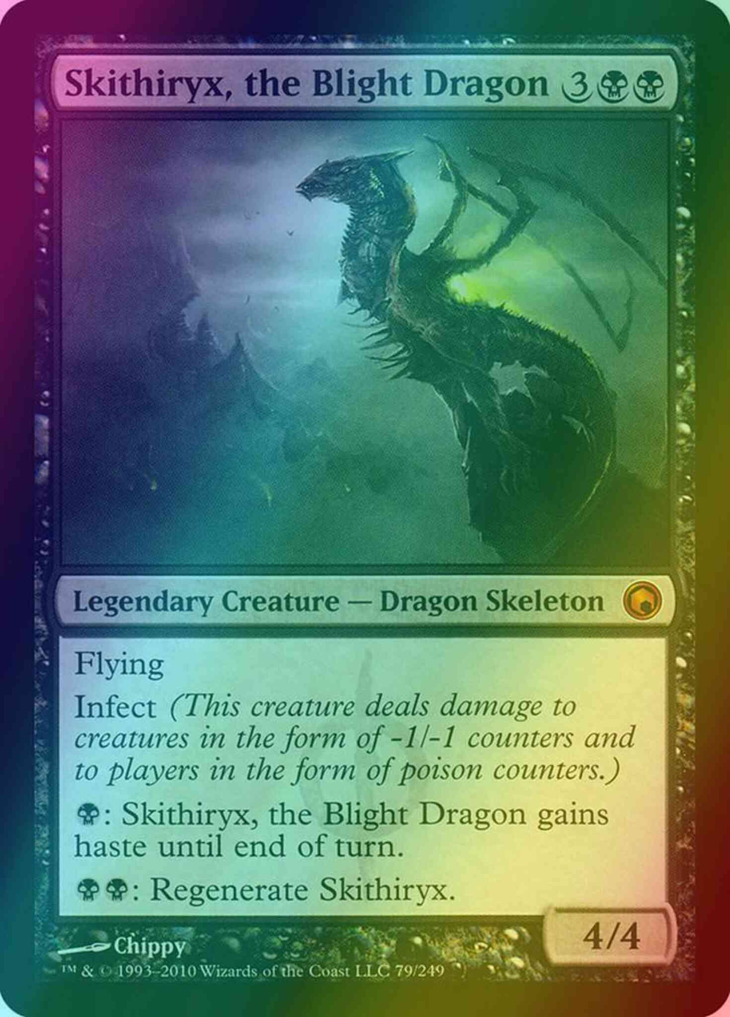 Skithiryx, the Blight Dragon [79] [Scars Of Mirrodin] [Foil] – Face to Face  Games