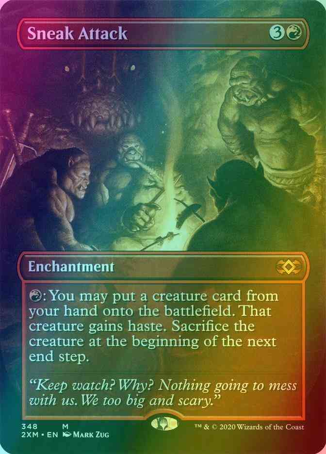 mtg card sneak onto battlefield Magic The Gathering - Attack (148/249) - Eternal Masters A single individual card from the Magic the Gathering MTG trading and collectible card game TCG/CCG Cheatyface Unsanctioned (UND) #20