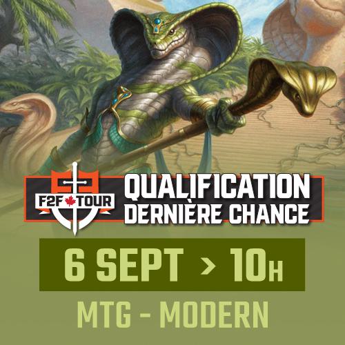 Magic: the Gathering - Moderne Dernière Chance Qualification - Dimanche 6 septembre - 10:00 - Montreal