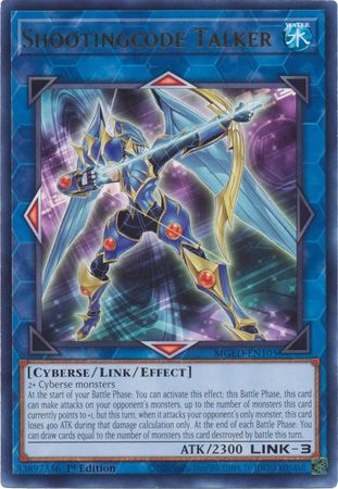 Shootingcode Talker - MGED-EN105 - Rare - 1st Edition