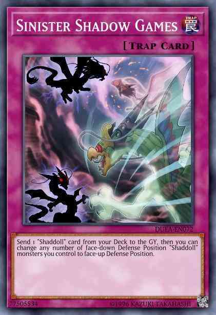 Sinister Shadow Games - SDSH-EN035 - Common - 1st Edition