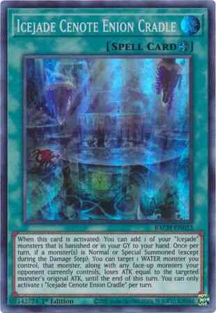 Icejade Cenote Enion Cradle - BACH-EN052 - Super Rare - 1st Edition